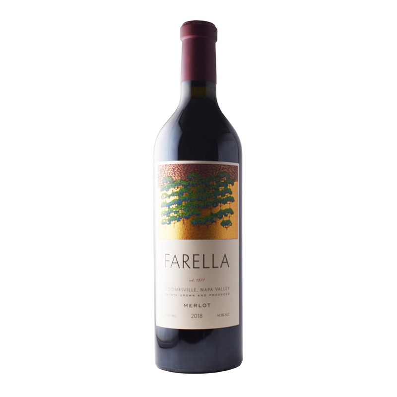 2018 Farella Merlot, Coombsville, Napa Valley