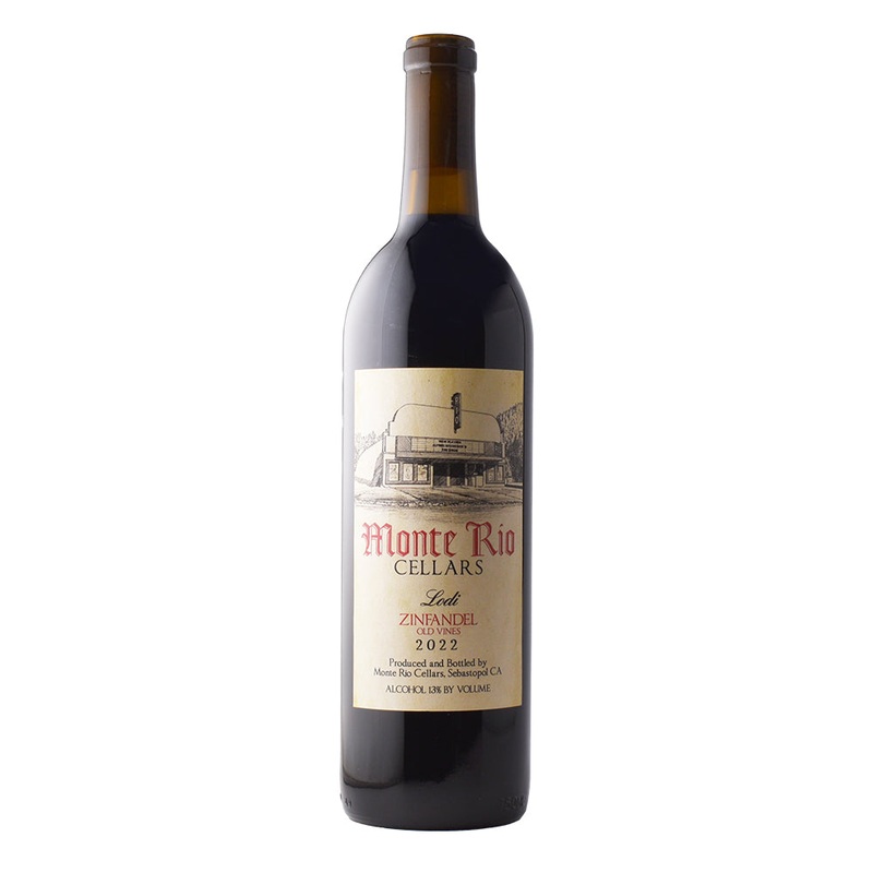 2022 Monte Rio Cellars Old Vine Zinfandel, Lodi